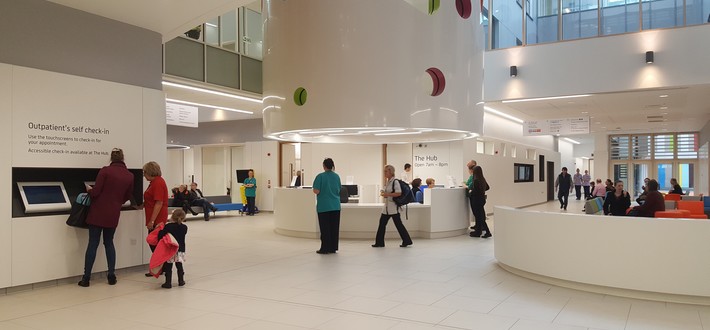 Outpatients Department and Main Entrance