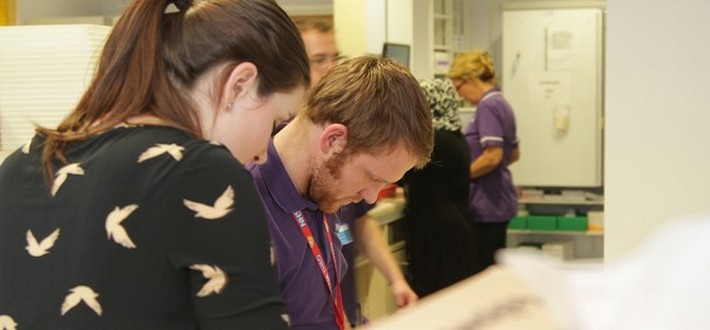 staff in the hospital