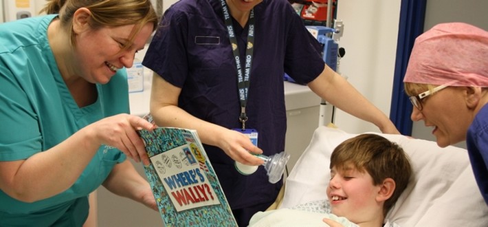 preparing for surgery