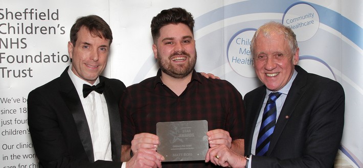 Star Award winner Matt Ross