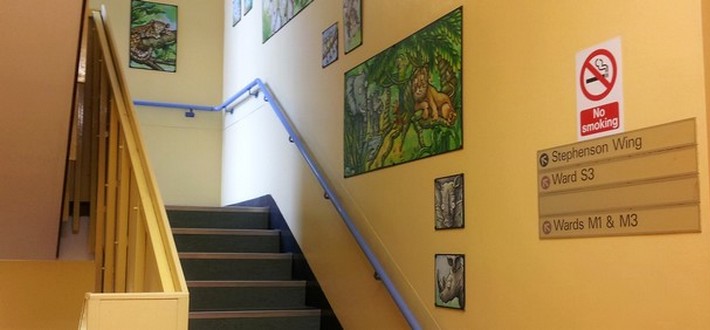 stairs to Ward M3