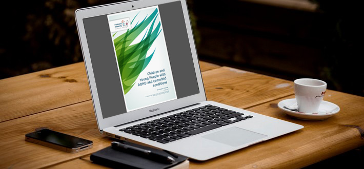 ADAH course on laptop screen