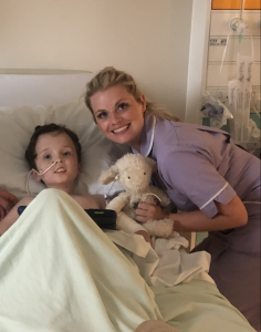 Laura and patient