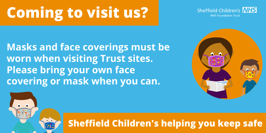 Patients, visitors and staff to wear face masks and face coverings from 15 June