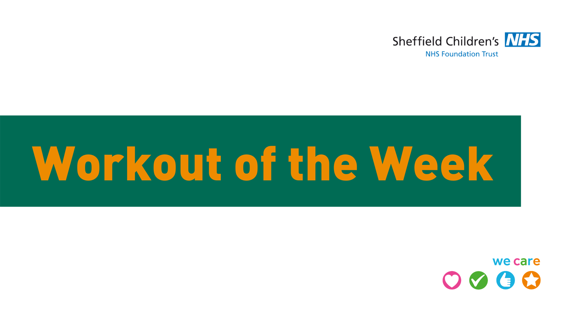 Workout of the Week