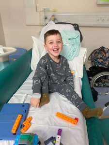 Elijah in hospital