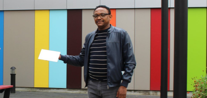 Getahun collects star award