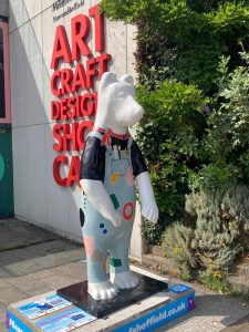 Bears of Sheffield outside gallery