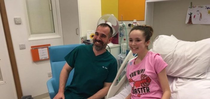 Molly’s story: “They rebuilt me so I could walk again, now this marathon is for them”