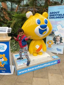 Caleb and Theo Bear from the Bears of Sheffield trail