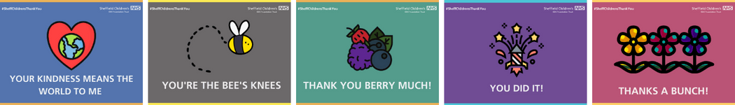 Thank you card thumbnails