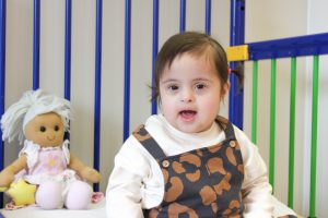 Amarah in cot
